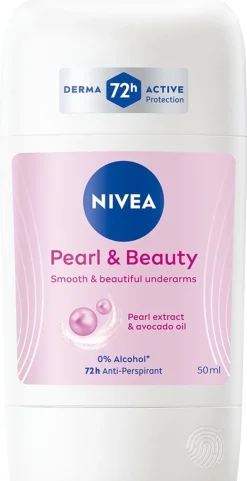 NIVEA 50ml Pearl & Beauty Deo Stick -antiperspirantti