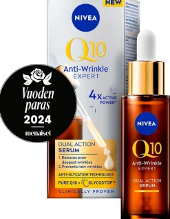 NIVEA 30ml Q10 Anti-Wrinkle Expert Dual Action -kasvoseerumi