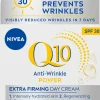 NIVEA 50ml Q10 Anti-Wrinkle Power Extra Firming Day Cream SPF30 -päivävoide