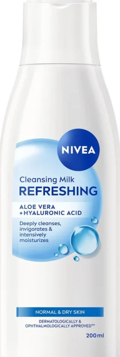 NIVEA 200ml Refreshing Cleansing Milk -puhdistusemulsio