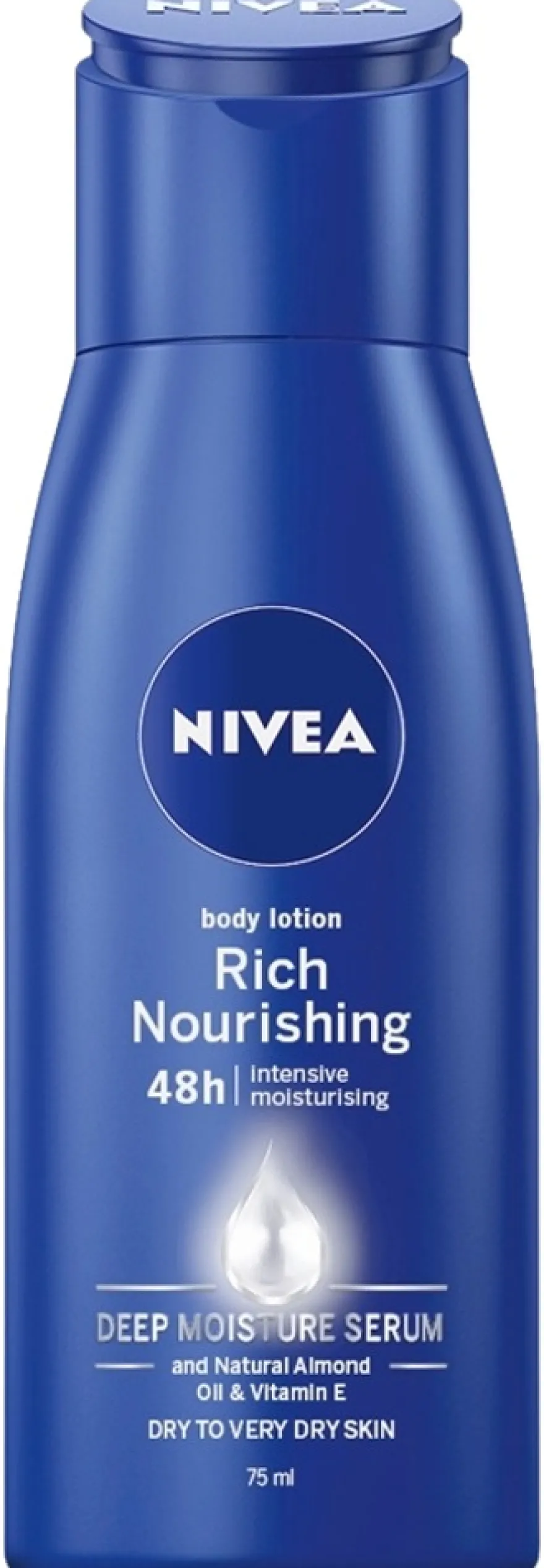 NIVEA 75ml Rich Nourishing Body Milk -vartalovoide