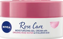 NIVEA 50ml Rose Care Moisturizing Gel Cream -päivävoide
