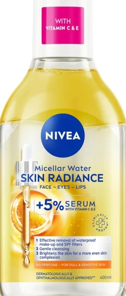 NIVEA 400ml Skin Glow Micellar Water -misellivesi