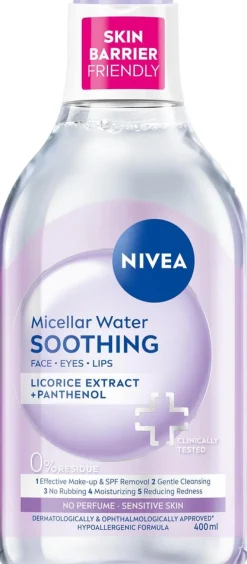 NIVEA 400ml Soothing Micellar Water -misellivesi