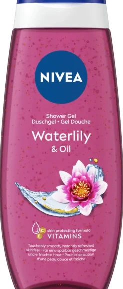 NIVEA 250ml Waterlily & Oil Shower Gel -suihkugeeli