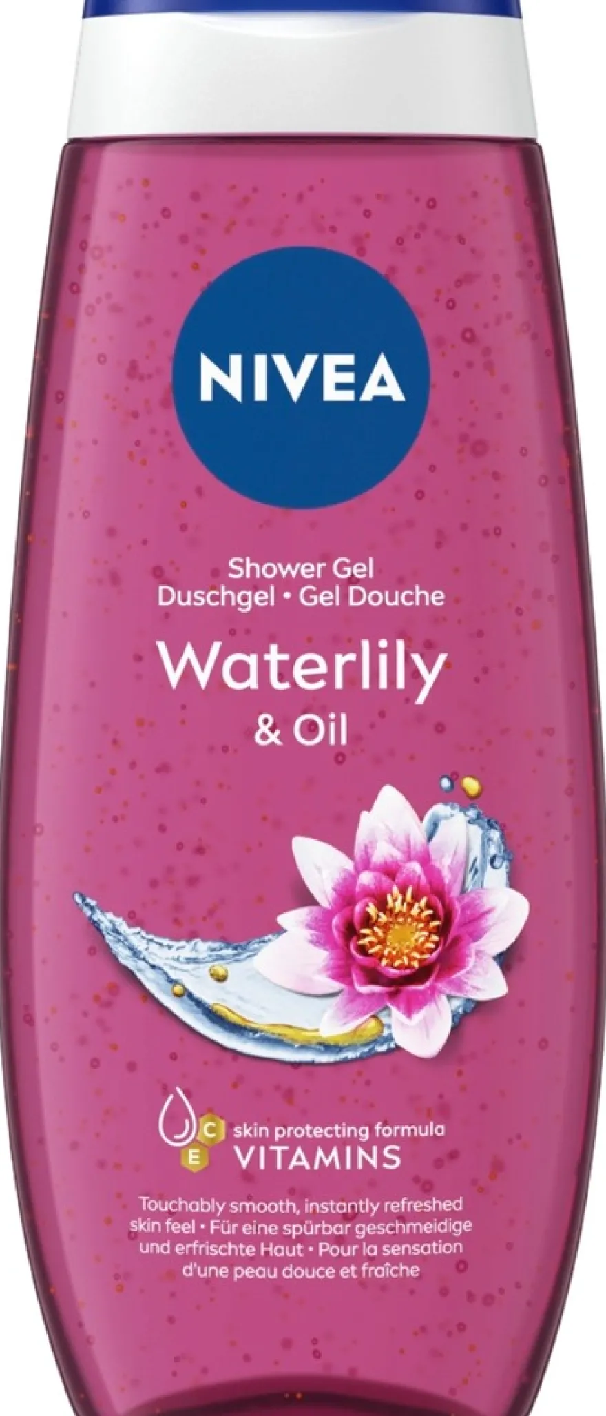 NIVEA 250ml Waterlily & Oil Shower Gel -suihkugeeli