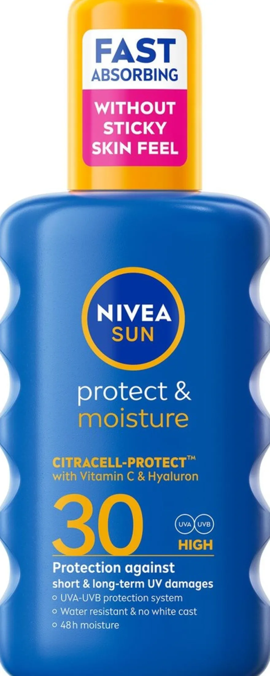 NIVEA SUN 200ml Protect & Moisture Sun Spray SK30 -aurinkosuojasuihke
