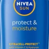 NIVEA SUN 200ml Protect & Moisture Sun Lotion SK20 -aurinkosuojavoide