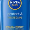 NIVEA SUN 200ml Protect & Moisture Sun Lotion SK50+ -aurinkosuojavoide