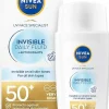 NIVEA SUN 40ml UV Face Invisible Daily Fluid SK50+ -aurinkosuojavoide