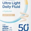 NIVEA SUN 40ml UV Face Specialist Ultra Light Daily Fluid Light Tinted SK50+ - sävyttävä aurinkosuojavoide