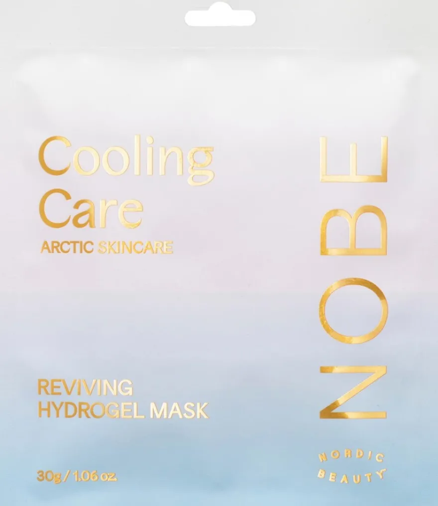 NOBE Nordic Beauty Cooling Care Reviving Hydrogel Mask kasvonaamio 1 pc
