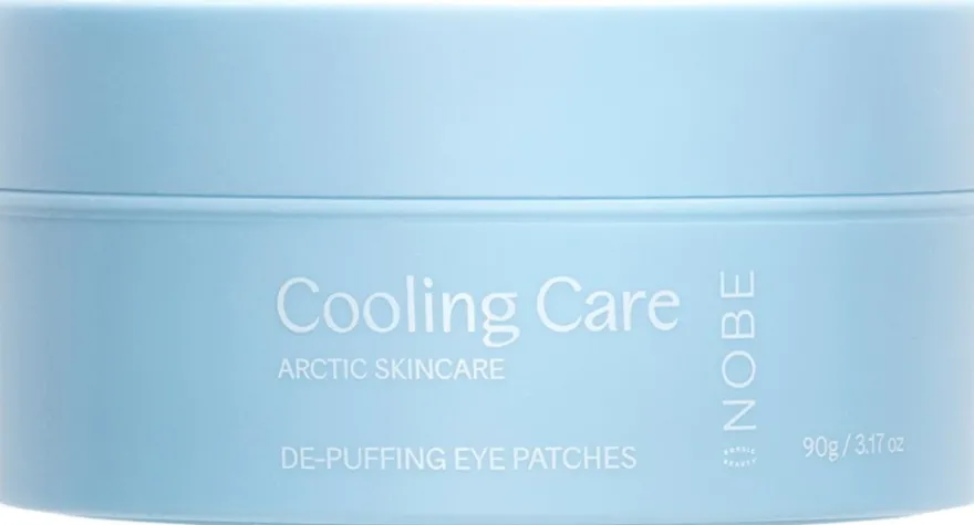 NOBE Nordic Beauty Cooling Care De-Puffing Eye Patches silmänympärysnaamiot 30 pairs