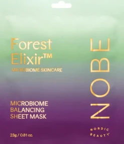 NOBE Nordic Beauty Forest Elixir™ Microbiome Balancing Sheet Mask kangasnaamio 1 pc