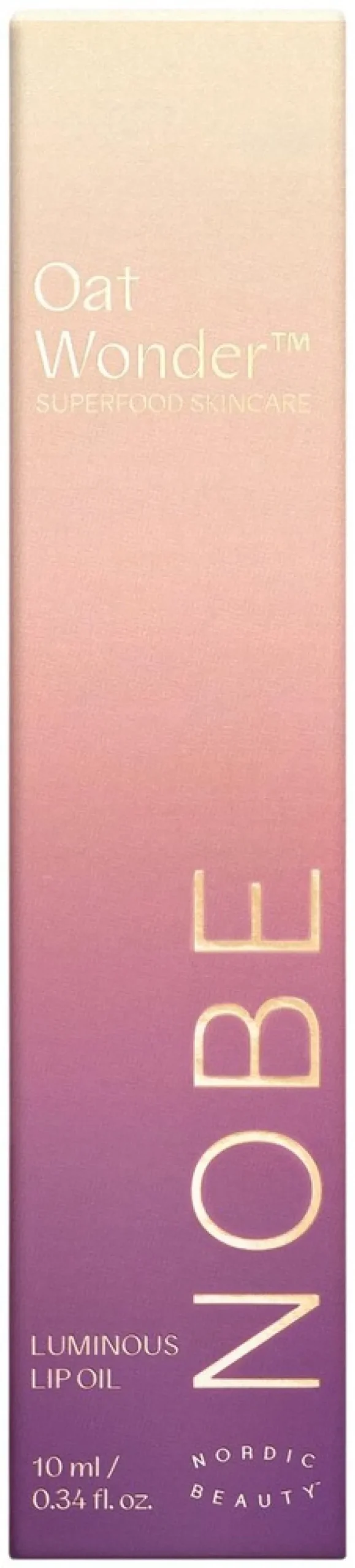NOBE Nordic Beauty Oat Wonder® Luminous Lip Oil huuliöljy 10 ml