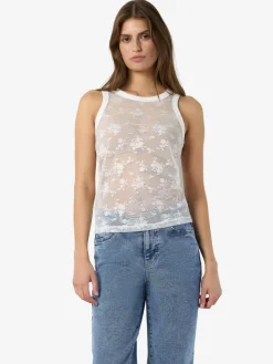 Noisy May Nmeve s/l lace tank jersey toppi
