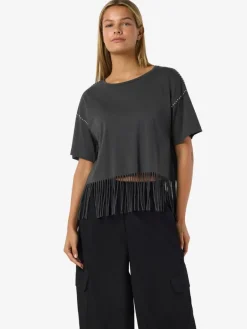 Noisy May Nmgaby s/s frill t-paita