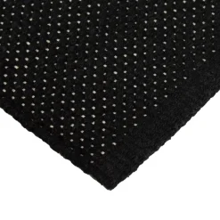 NOKOHOME Laituri puuvillamatto 80x200 cm musta