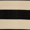 NOKOHOME Laituri puuvillamatto 80x150 cm musta