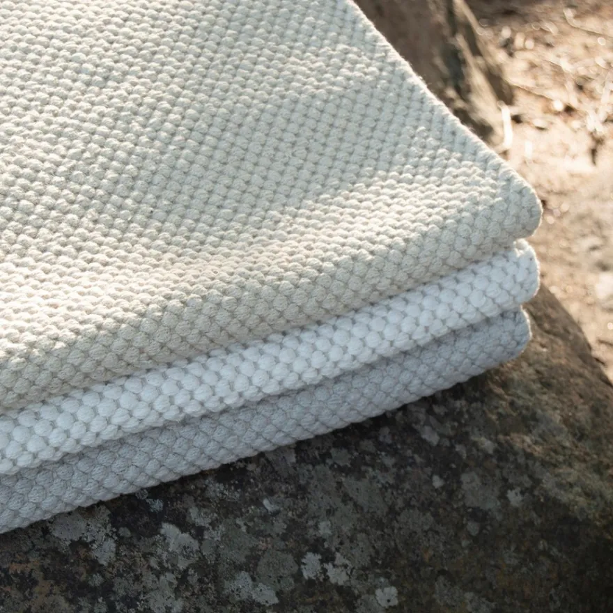 NOKOHOME Ulappa puuvillamatto, beige