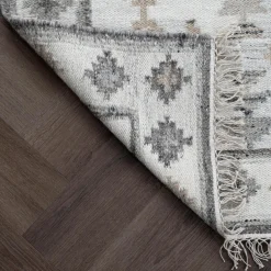 NOKOHOME Yani villamatto, beige-harmaa