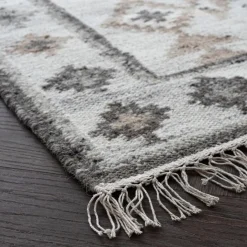 NOKOHOME Yani villamatto, beige-harmaa