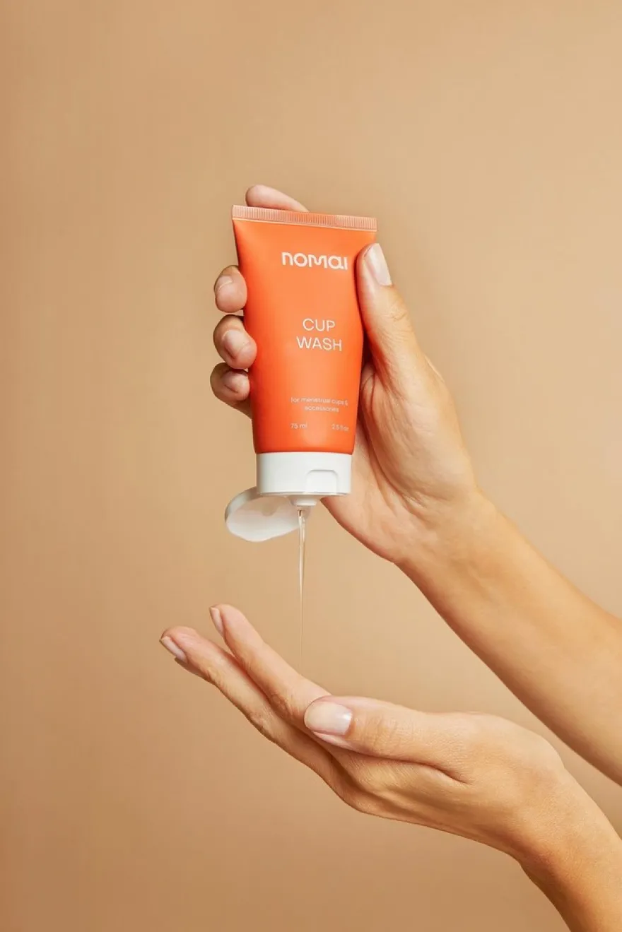 Nomai Cup Wash Puhdistusgeeli 75 ml