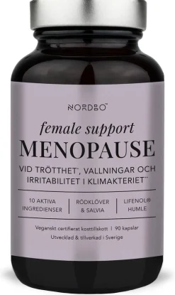 Nordbo Female Support Menopause 90 kaps