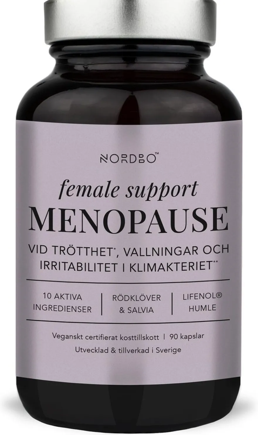 Nordbo Female Support Menopause 90 kaps