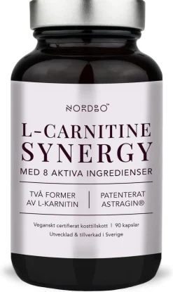Nordbo L-Carnitine Synergy 90 kaps
