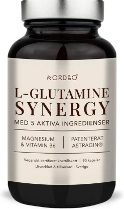Nordbo L-Glutamine Synergy 90 kaps