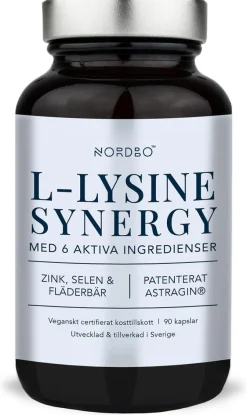 Nordbo L-Lysine Synergy 90 kaps