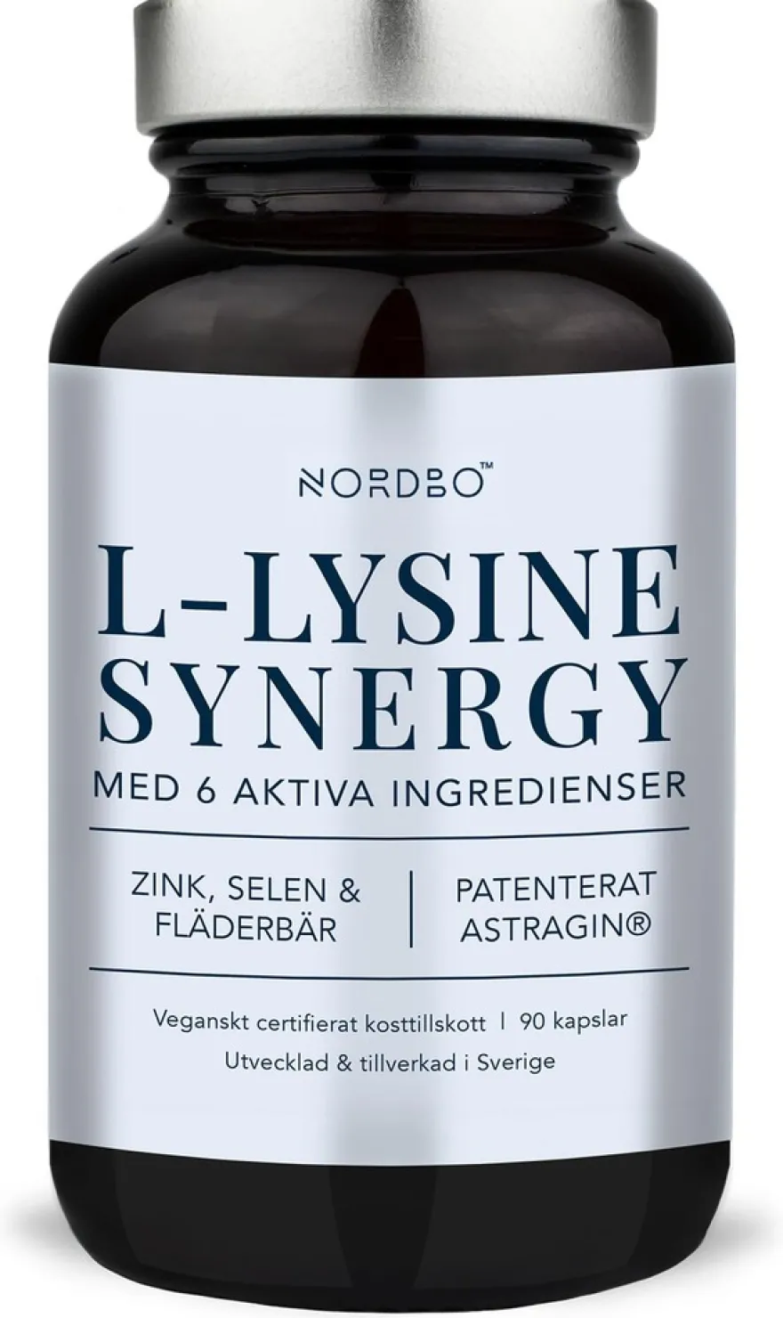 Nordbo L-Lysine Synergy 90 kaps