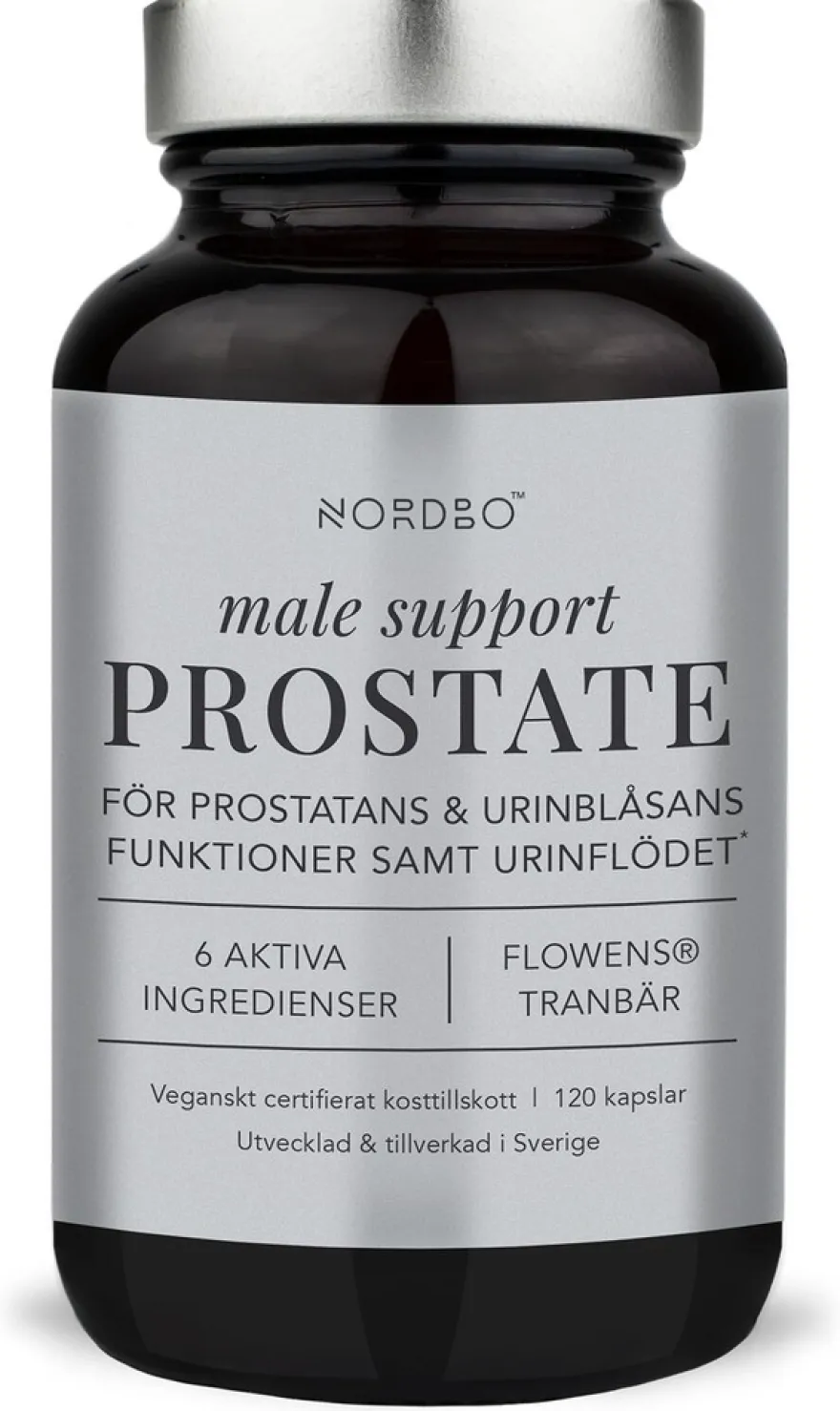 Nordbo Male Support Prostate 120 kaps