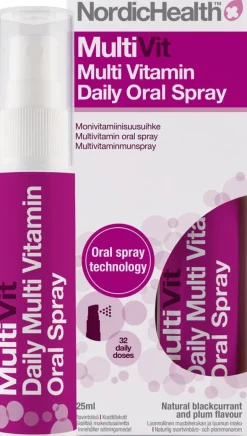 Nordic Health MultiVit suusuihke 25 ml