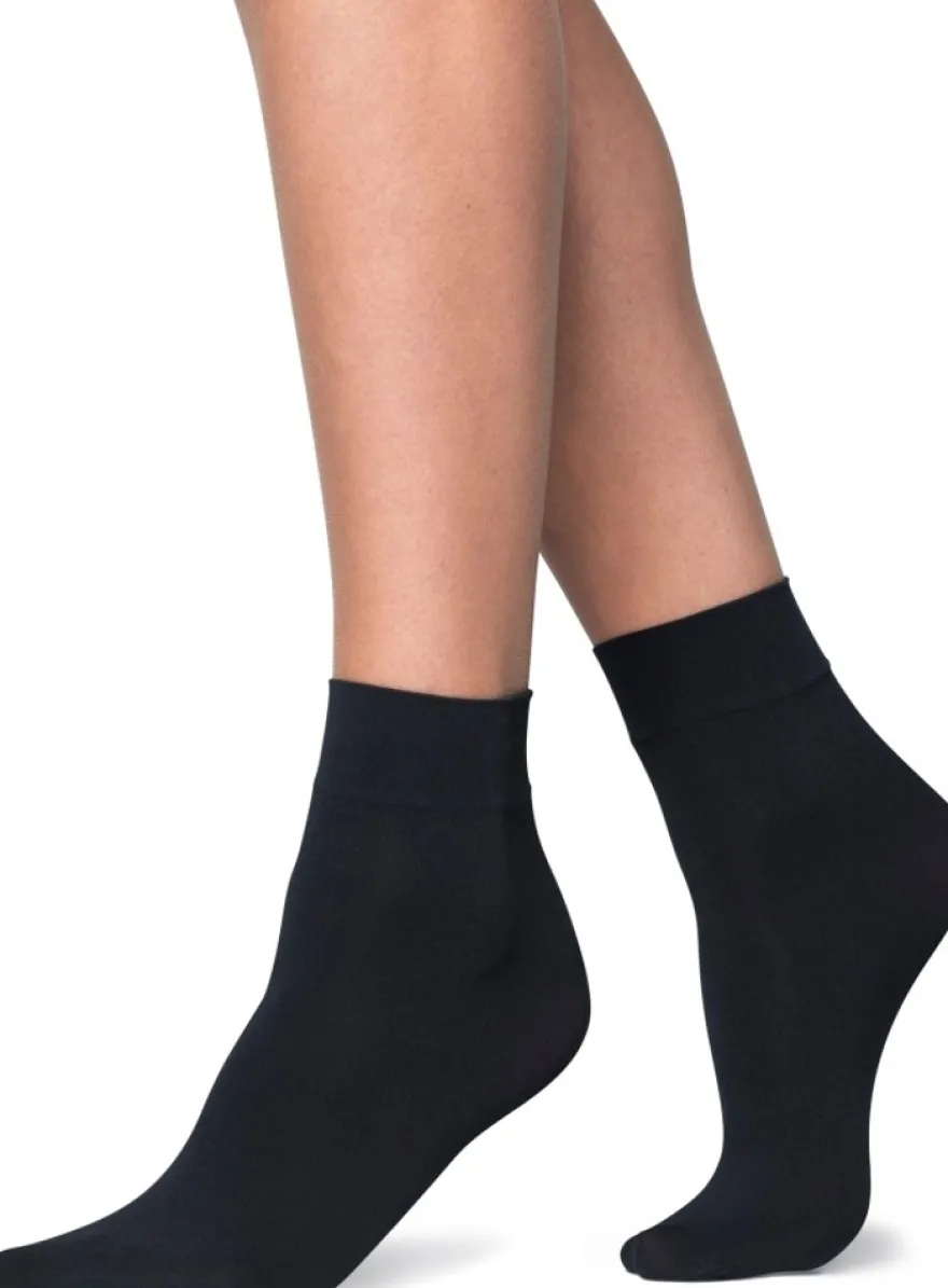 Norlyn naisten nilkkasukat Comfy Opaque 50 den