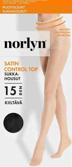 Norlyn naisten sukkahousut Control Top 15 den