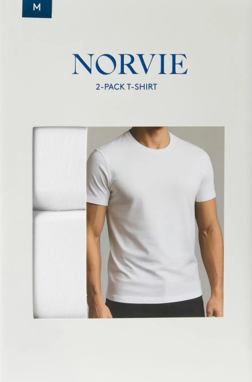 NORVIE Julius perus-t-paita 2-pak