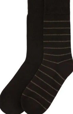 Norvie miesten sukat stripe 50014897 2-pack