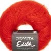 Novita Edith lanka 25 g poppy 5391