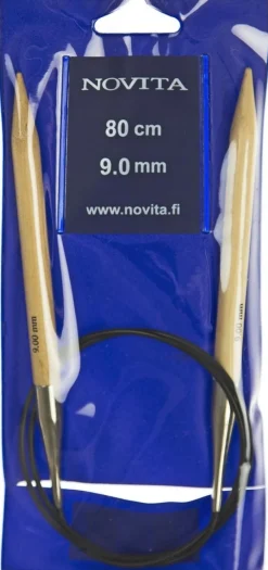 Novita Koivu Pyöröpuikot 80 cm 9.00 mm