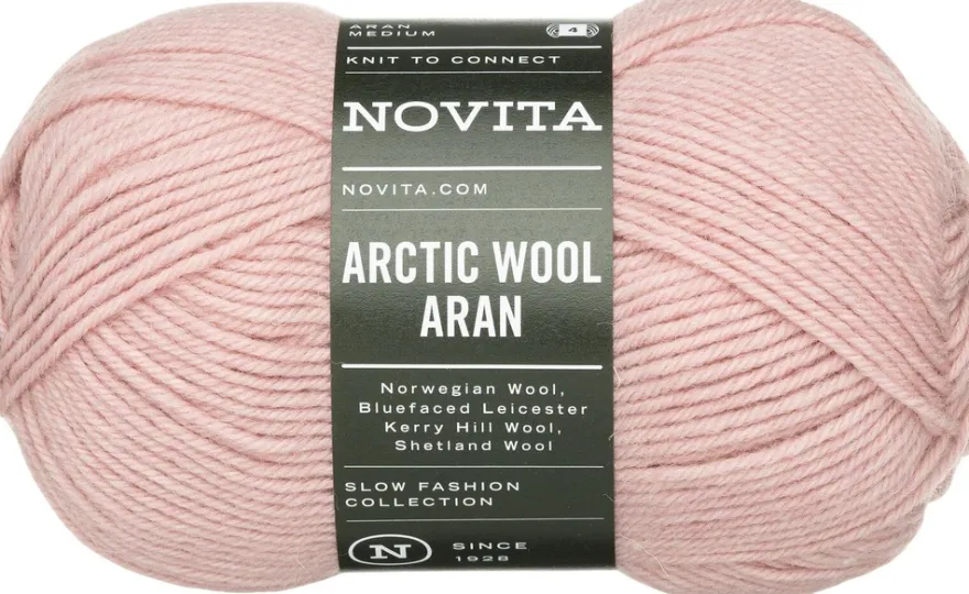 Novita lanka Arctic Wool Aran 100 g routa 542