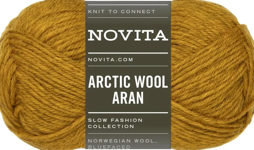 Novita lanka Arctic Wool Aran 100 g tikli 261