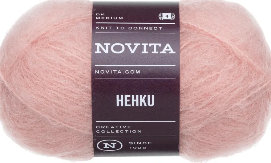 Novita lanka Hehku 50g ruusuvesi 504