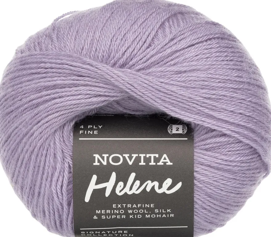 Novita lanka Helene 50 g lavender 740
