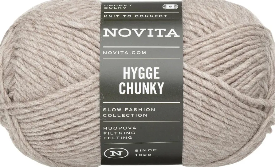 Novita lanka Hygge Chunky 100 g hiekka 060