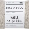 Novita lanka Nalle Alpakka 50g hiekka 060