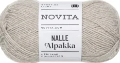Novita lanka Nalle Alpakka 50g hiekka 060