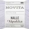 Novita lanka Nalle Alpakka 50g vaalea laventeli 708