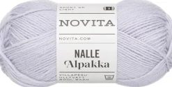 Novita lanka Nalle Alpakka 50g vaalea laventeli 708